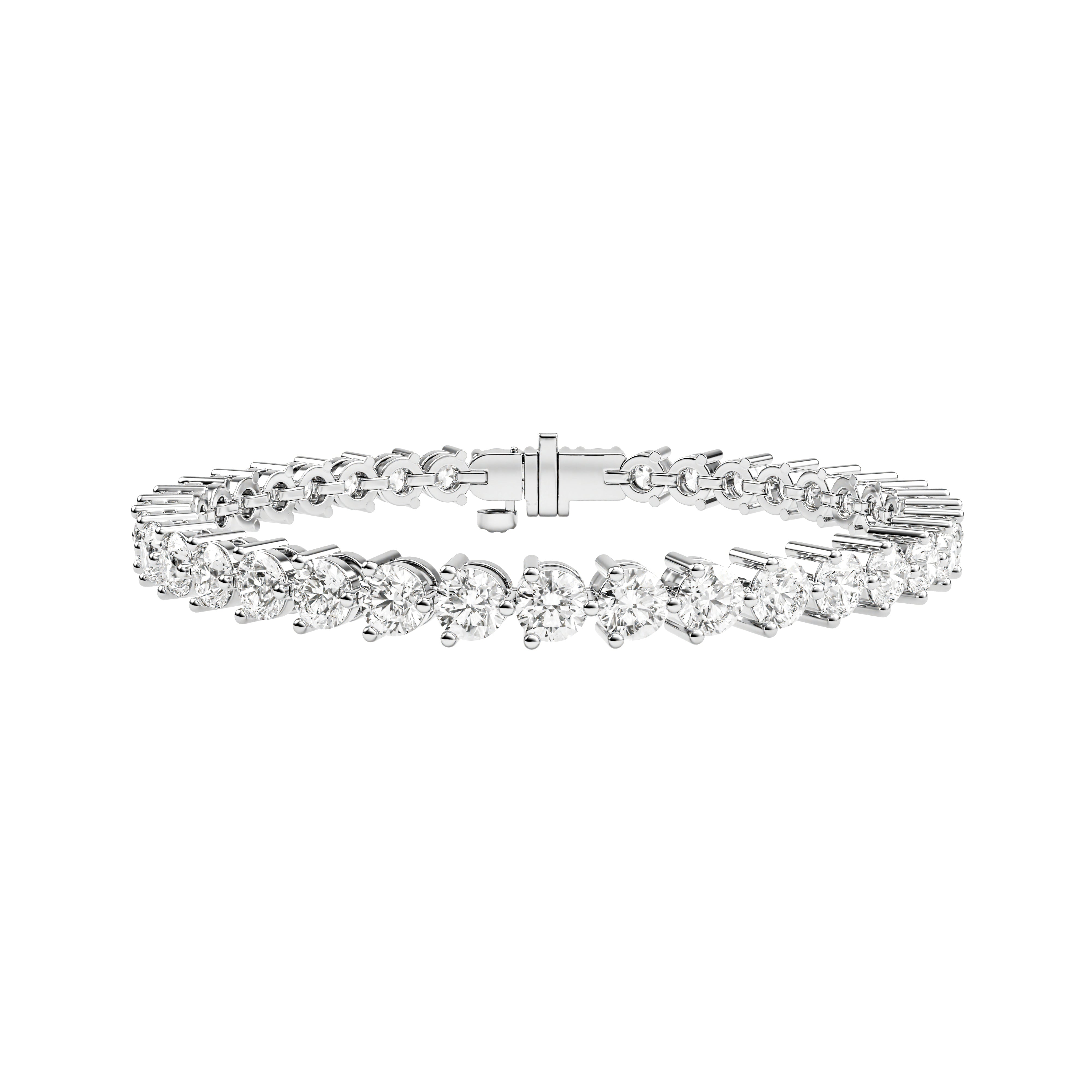 14k White Gold — Classic Tennis Bracelet